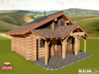 Cascade Handcrafted Log Homes - 513 The Bunk House